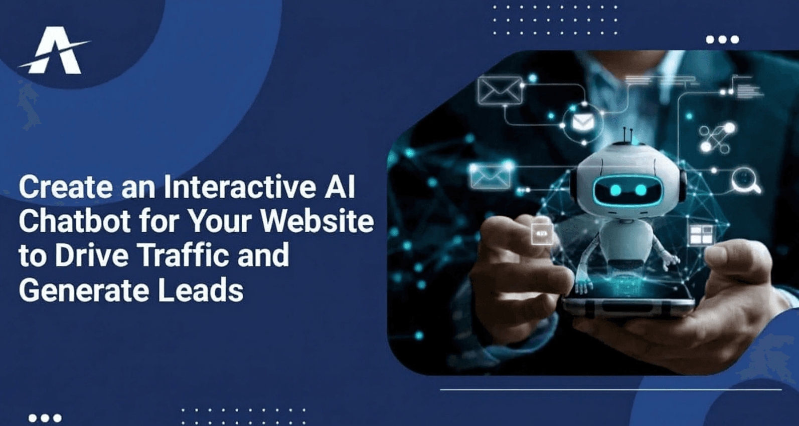 Interactive AI Chatbot for website traffic and lead generation